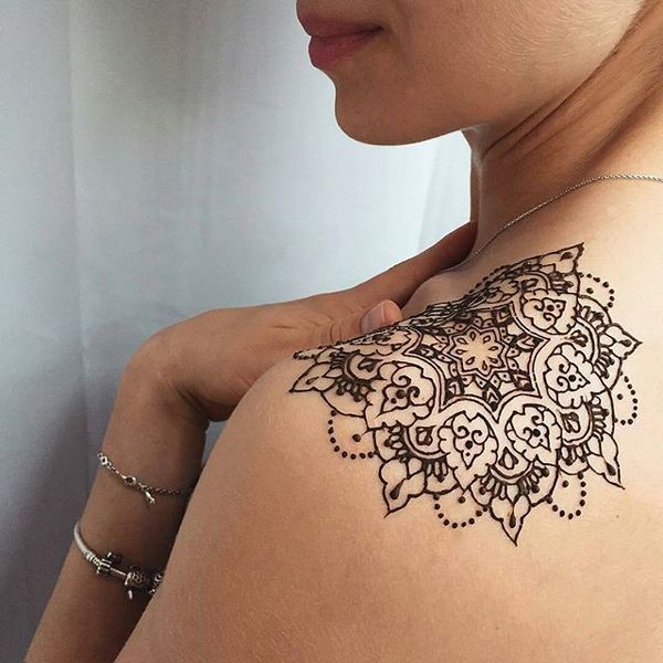 Mandala Tattoo Jest Na Czasie Bardzo Kobiecie Wzory