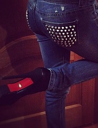 Moda Spodnie Jeansy - 1535996
