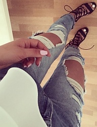 Moda Spodnie Jeansy - 2974359