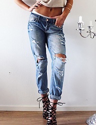 Moda Spodnie Jeansy - 3084364