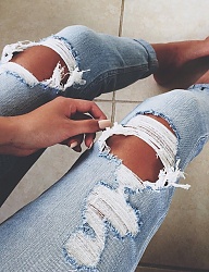 Moda Spodnie Jeansy - 2894643
