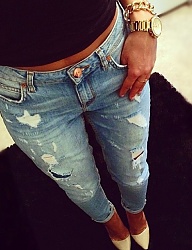 Moda Spodnie Jeansy - 2690580