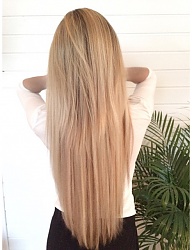 Fryzury Długie Na co dzień Proste Rozpuszczone Blond - 3022404