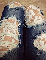 Moda Spodnie Jeansy - 2345212