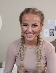 Fryzury Długie Na co dzień Kręcone Warkocze Blond - 3126715