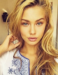 Fryzury Długie Na co dzień Kręcone Rozpuszczone Blond - 3102704
