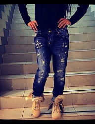 Moda Spodnie Jeansy - 2442535
