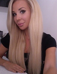 Fryzury Długie Na co dzień Proste Rozpuszczone Blond - 2127960