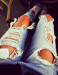 Moda Spodnie Jeansy - 2619026