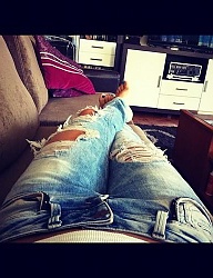 Moda Spodnie Jeansy - 1508326