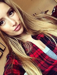 Fryzury Długie Na co dzień Proste Rozpuszczone Blond - 3009181
