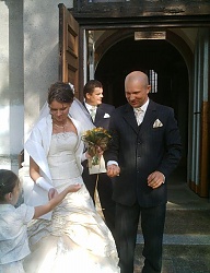 Fryzury Średnie Ślubne - 5234