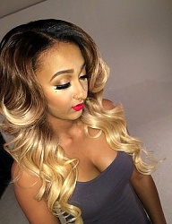 Fryzury Długie Na co dzień Kręcone Rozpuszczone Blond - 3061634