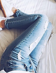 Moda Spodnie Jeansy - 2899216