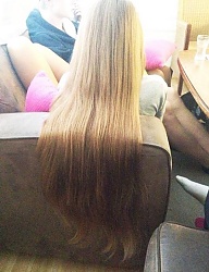 Fryzury Długie Na co dzień Proste Rozpuszczone Blond - 2129659