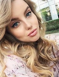 Fryzury Średnie Na co dzień Kręcone Rozpuszczone Blond - 3064065