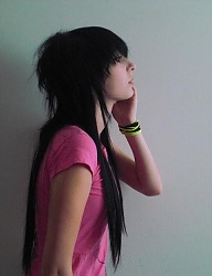 Fryzury Średnie Alternatywne EMO - 172747