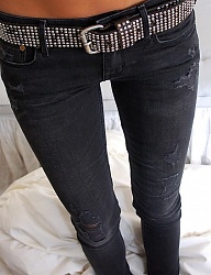 Moda Spodnie Jeansy - 1907419