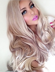 Fryzury Długie Na co dzień Kręcone Rozpuszczone Blond - 2990375