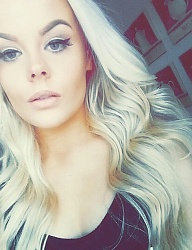 Fryzury Długie Na co dzień Kręcone Rozpuszczone Blond - 3107020