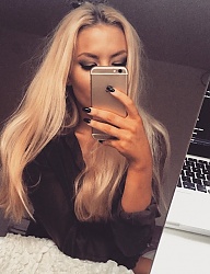 Fryzury Długie Na co dzień Proste Rozpuszczone Blond - 2950951