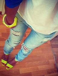 Moda Spodnie Jeansy - 1450636