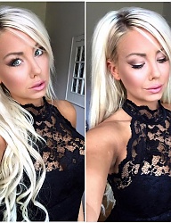 Fryzury Długie Na co dzień Kręcone Rozpuszczone Blond - 3054943