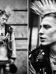 Fryzury Męskie Krótkie Alternatywne Punk Rock - 1103233