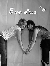 Fryzury Średnie Alternatywne EMO - 295967