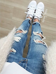 Moda Spodnie Jeansy - 3140801