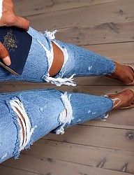 Moda Spodnie Jeansy - 2806464