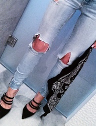 Moda Spodnie Jeansy - 3093215