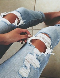 Moda Spodnie Jeansy - 2965233