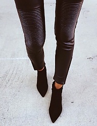 Moda Spodnie Skórzane - 2873565
