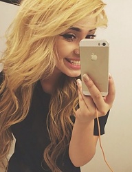 Fryzury Długie Na co dzień Kręcone Rozpuszczone Blond - 3059319