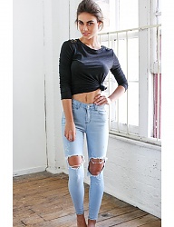 Moda Spodnie Jeansy - 2674729