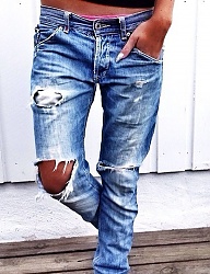 Moda Spodnie Jeansy - 2841791