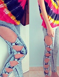 Moda Spodnie Jeansy - 1666448