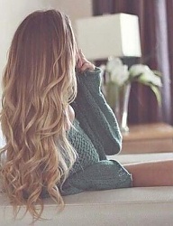 Fryzury Długie Na co dzień Kręcone Rozpuszczone Blond - 3102700