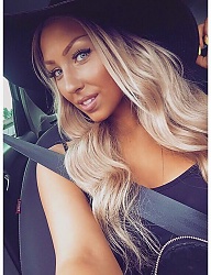 Fryzury Długie Na co dzień Kręcone Rozpuszczone Blond - 3056882