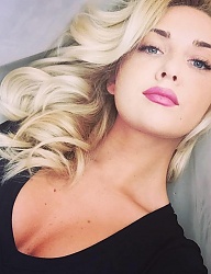 Fryzury Długie Na co dzień Kręcone Rozpuszczone Blond - 3010262