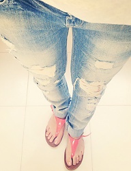 Moda Spodnie Jeansy - 2007235