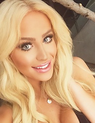 Fryzury Średnie Na co dzień Kręcone Rozpuszczone Blond - 3029209