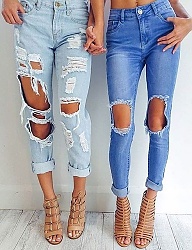Moda Spodnie Jeansy - 3211561