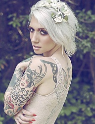 Fryzury Średnie Na co dzień Proste Rozpuszczone Blond - 2168196