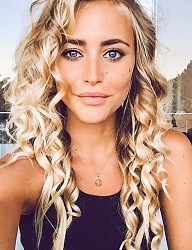 Fryzury Długie Na co dzień Kręcone Rozpuszczone Blond - 3035105