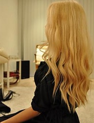 Fryzury Długie Na co dzień Proste Rozpuszczone Blond - 1398651