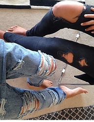 Moda Spodnie Jeansy - 2777625