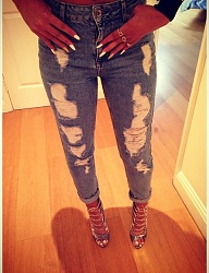Moda Spodnie Jeansy - 2729625