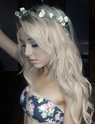 Fryzury Długie Na co dzień Kręcone Rozpuszczone Blond - 3000428